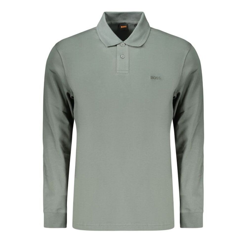 Hugo Boss Green Cotton Men's Polo Men's Shirt